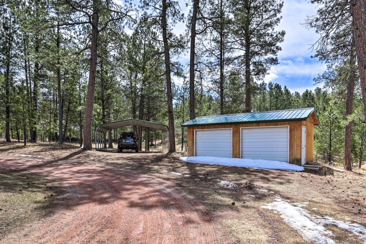 Private Black Hills Home With Corral Horses Welcome Custer Luaran gambar