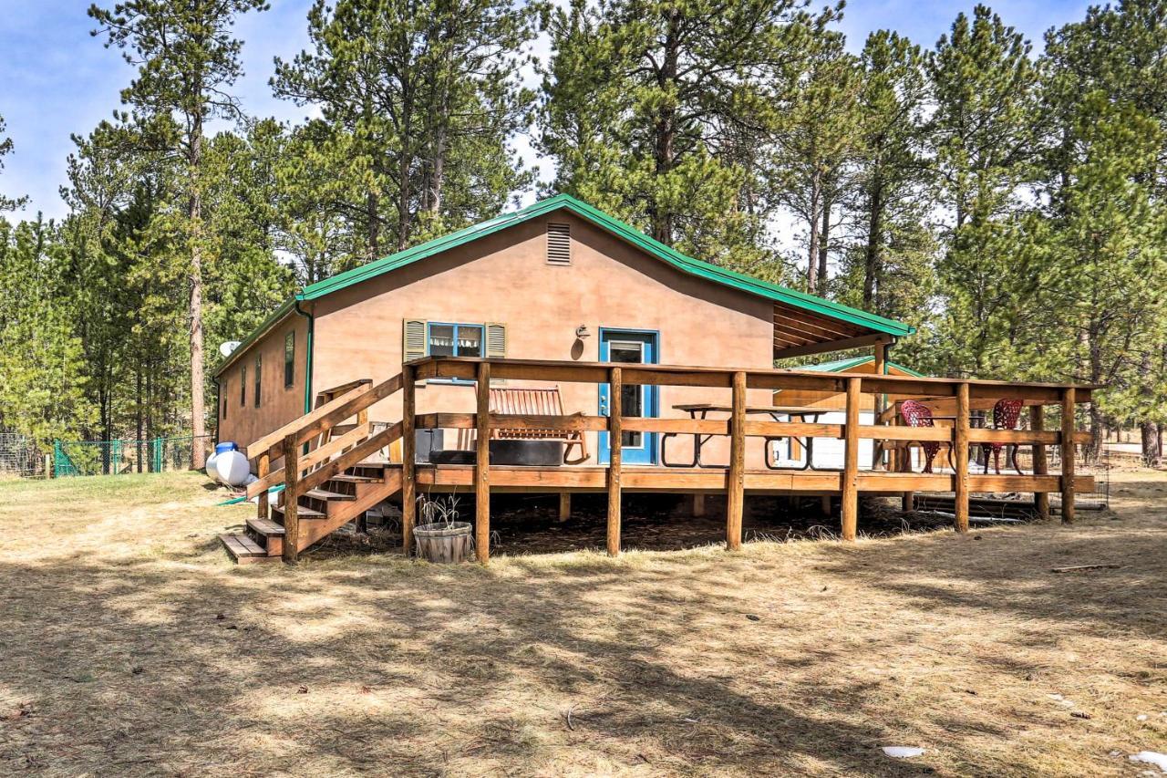 Private Black Hills Home With Corral Horses Welcome Custer Luaran gambar
