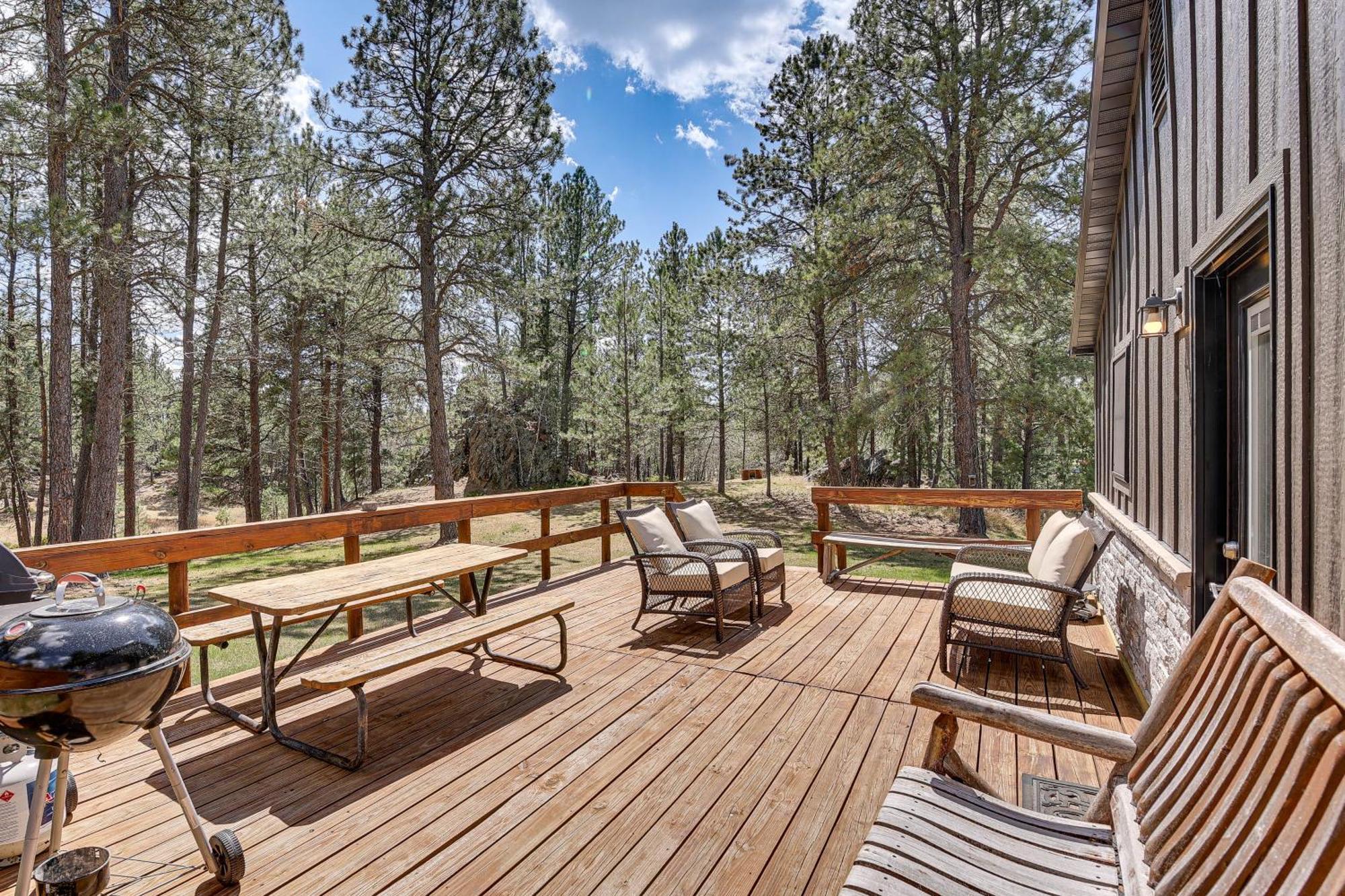 Private Black Hills Home With Corral Horses Welcome Custer Luaran gambar